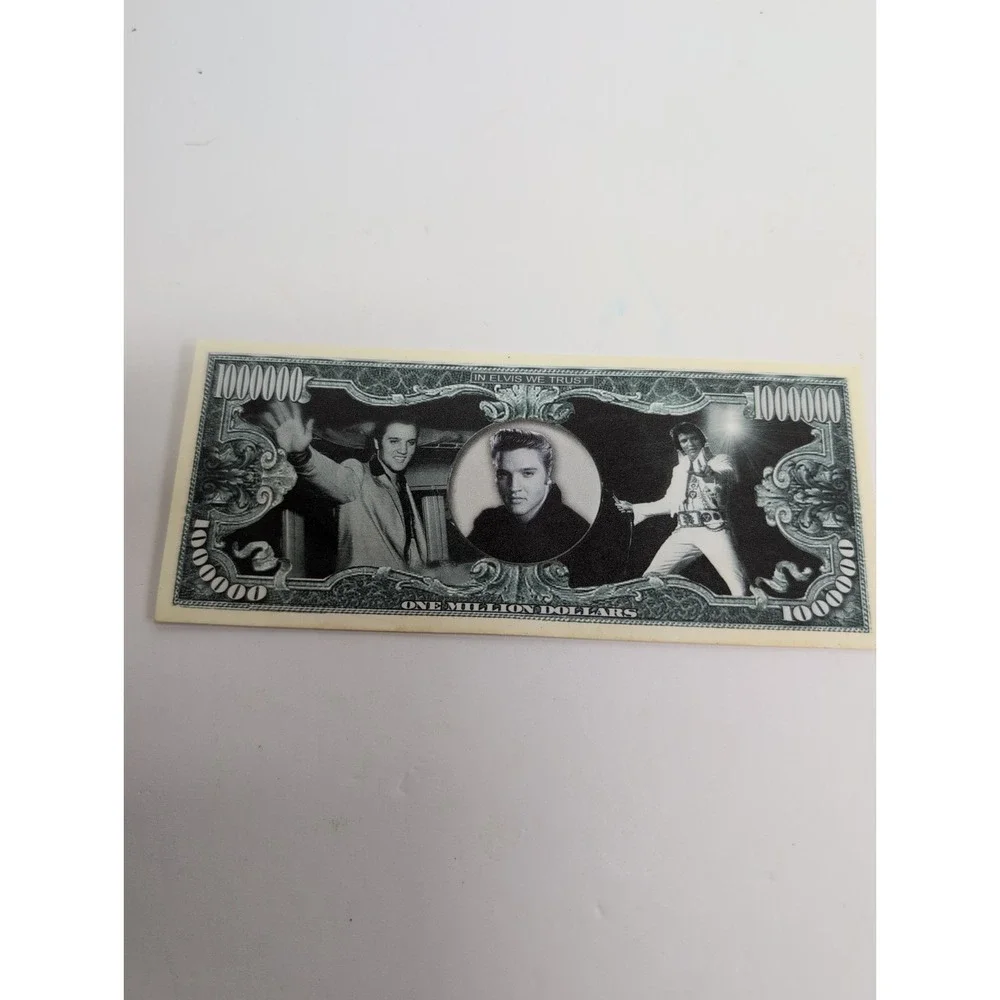 Elvis Presley Million Dollar Bill Play Funny Money Novelty Note